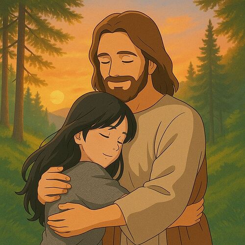 In the arms of Jesus, everything makes sense